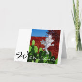 Texan Christmas Feestdagen Kaart (Voorkant)