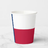 Texan Flag, Flag of Texas Papieren Bekers (Links)