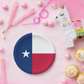 Texan Flag, Flag of Texas Papieren Bordje (Feest)