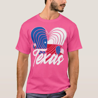 Texan Flag Love Texas T-shirt
