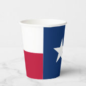 Texan Flag & Seal, Flag of Texas Papieren Bekers (Rechts)