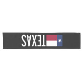 Texan Flag & Texas Korte Tafelloper (Horizontaal)