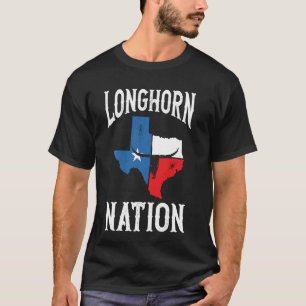 Texan Funny Longhorn Nation Nederland T-shirt