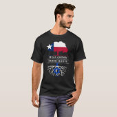 Texan Grown with Israel Roots T-shirt (Voorkant volledig)