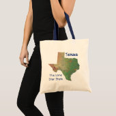 Texan Map Bag Tote Bag (Voorkant (product))