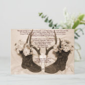 Texan Save the Date Cheap (Staand voorkant)