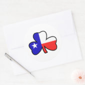 Texan Shamrock Sticker (Envelop)