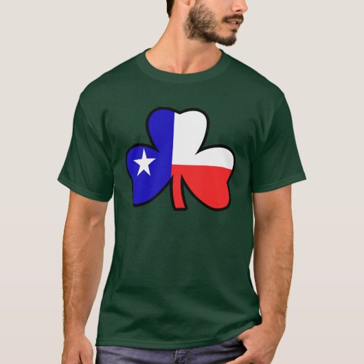 Texan Shamrock T-shirt (Voorkant)
