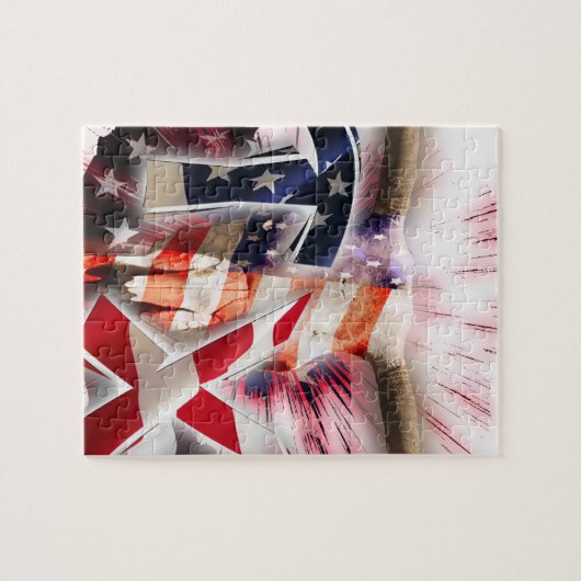 texan texas legpuzzel (Horizontaal)