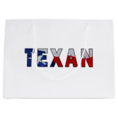 Texan Waving Flag Groot Cadeauzakje (Voorkant)