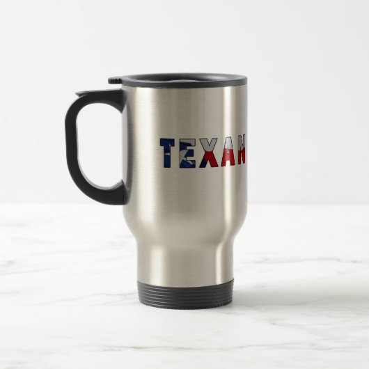 Texan Waving Flag Reisbeker (Links)