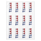 Texan Waving Flag Tafelkleed (Voorkant)