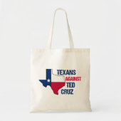 Texanen tegen Ted Cruz 2024 Tote Bag (Voorkant)