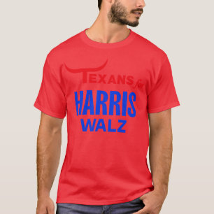 Texanen voor Kamala Tim Walz 2024 TShirt