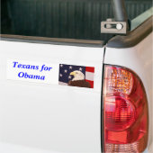 Texanen voor Obama Bumpersticker 2012 (Op Truck)