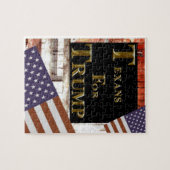 TEXANEN VOOR TRUMP LEGPUZZEL (Horizontaal)
