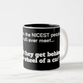 Texanen - vriendelijkste mensen... tot achter het tweekleurige koffiemok (Voorkant rechts)