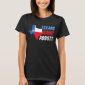 Texans against Greg Abbott T-shirt (Voorkant)