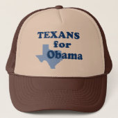 Texans voor Obama Trucker Pet (Voorkant)