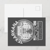 TEXARKANA ARKANSAS  - STAATLIJN AVENUE BRIEFKAART (Voorkant / Achterkant)