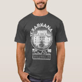 TEXARKANA ARKANSAS  - STAATLIJN AVENUE T-SHIRT (Voorkant)