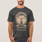 TEXARKANA ARKANSAS - STAATLIJN AVENUE T-SHIRT (Voorkant)