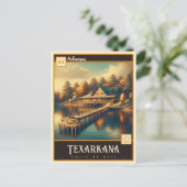 Texarkana |  BRIEFKAART (Staand voorkant)