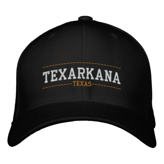 Texarkana Texas USA Geborduurde Petten (Voorkant)