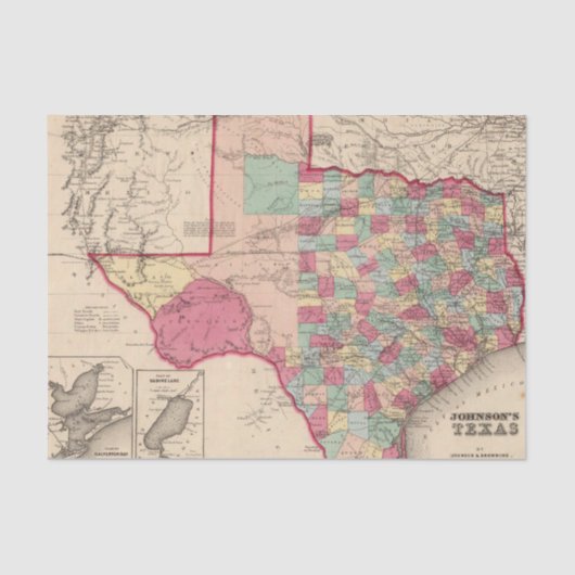 Texas 10 tissuepapier (Voorkant)