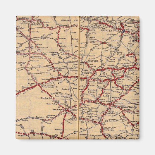 Texas 11 magneet (Voorkant)