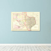 Texas 12 canvas afdruk (Insitu (Houten vloer))