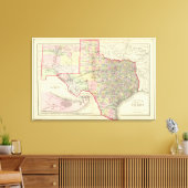 Texas 12 canvas afdruk (Insitu (Woonkamer))