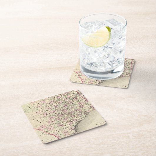 Texas 12 kartonnen onderzetters (Insitu)