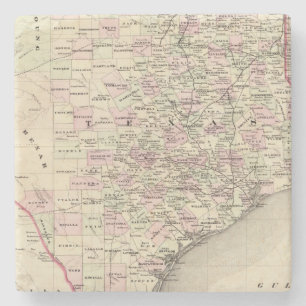 Texas 12 stenen onderzetter