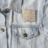 Texas 12 vierkante button 5,1 cm (In situ)