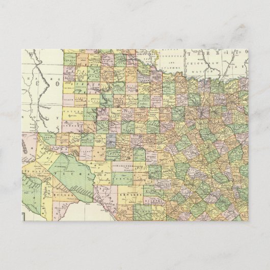 Texas 15 briefkaart (Voorkant)