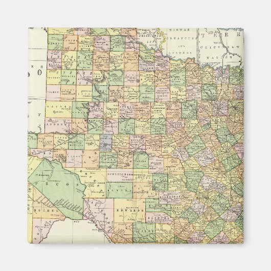 Texas 15 magneet (Voorkant)
