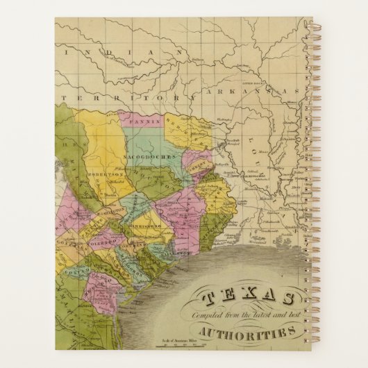 Texas 16 planner (Achterkant)