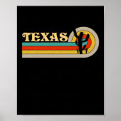 Texas  1980s Style Desert Poster (Voorkant)