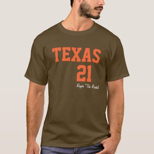 TEXAS #21  BASEBALL JERSEY T-SHIRT (Voorkant)