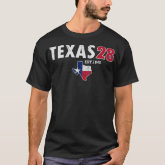 Texas 28e Staat 1845  Texaan T-shirt