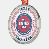 Texas 28e Staats Kerst Ornament (Links)