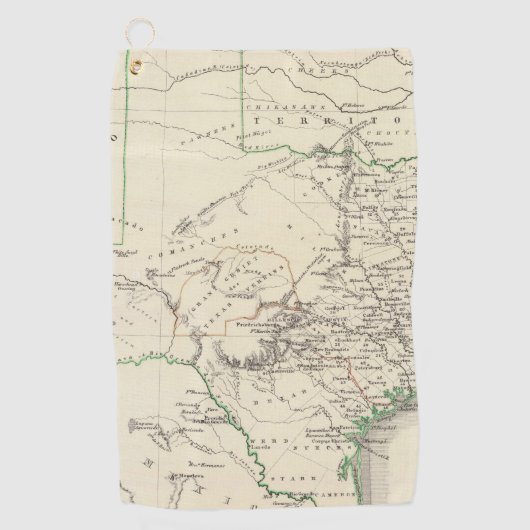 Texas 2 2 golfhanddoek (Voorkant)