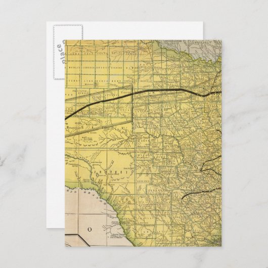 Texas 2 briefkaart (Voorkant / Achterkant)