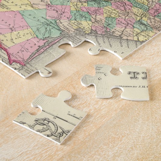 Texas 2 legpuzzel (Zijkant)