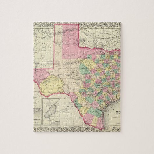 Texas 2 legpuzzel (Verticaal)