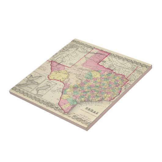 Texas 2 tegeltje (Zijkant)