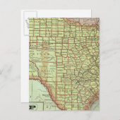 Texas 3 briefkaart (Voorkant / Achterkant)