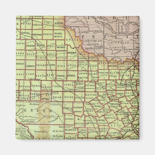 Texas 3 magneet (Voorkant)