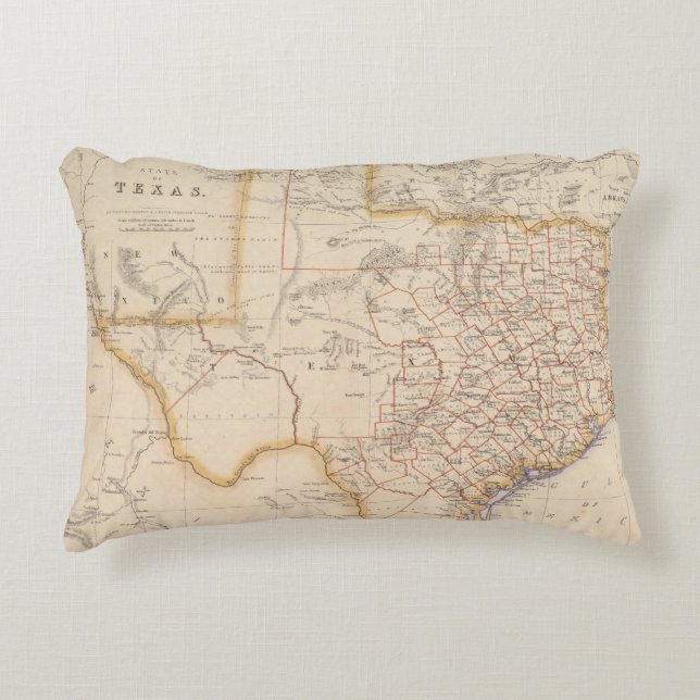 Texas 4 accent kussen (Voorkant)